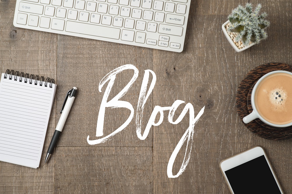 Blogging website concept