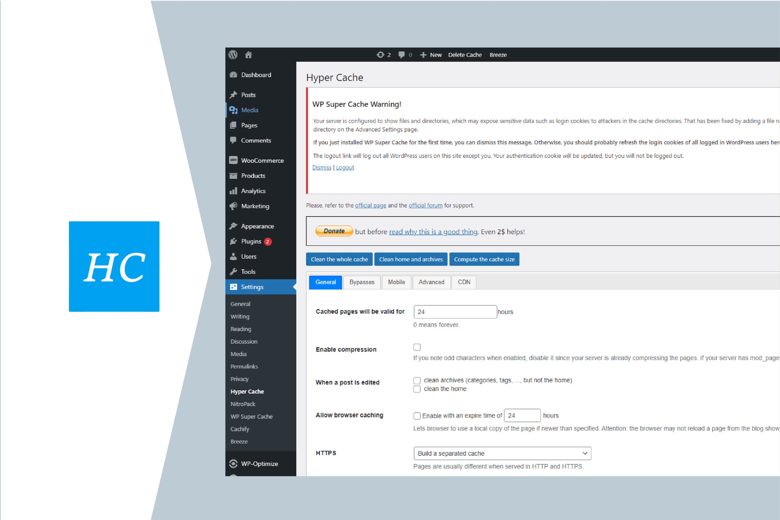 Hyper Cache Plugin