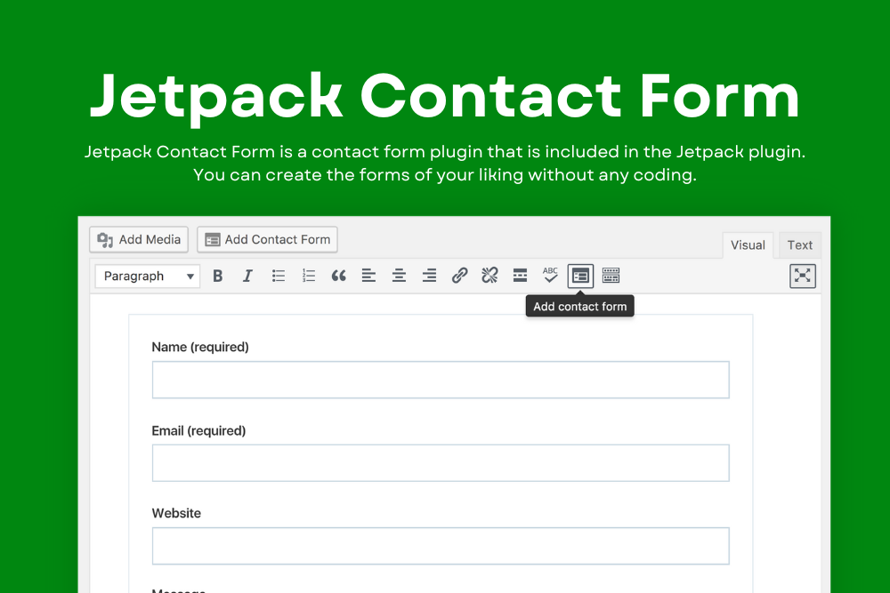Jetpack Contact Form