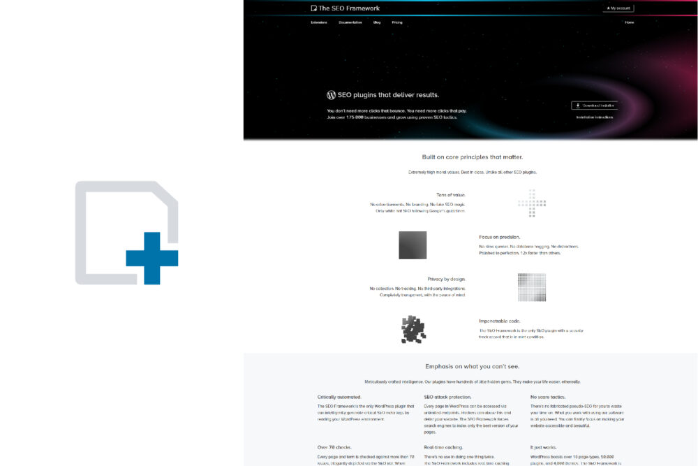 The SEO Framework SEO plugin