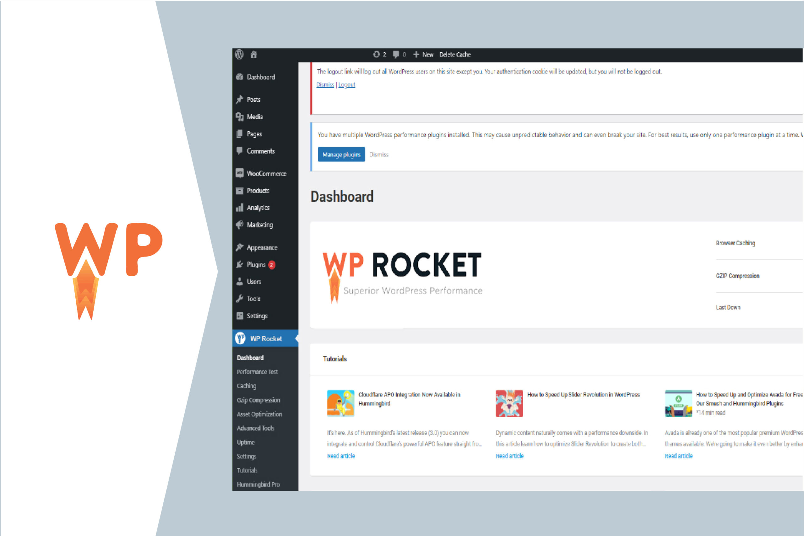 WP Rocket WordPress Cache Plugins