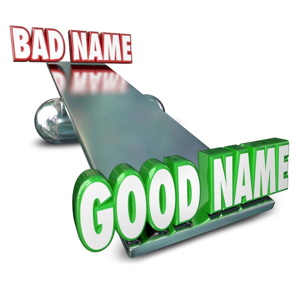 Develop a good name