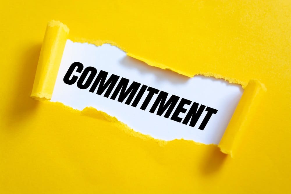Commitments in brand marketing